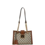 Pre-owned Plastic gucci-bags Gucci Vintage , Beige , Dames