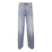 Wide Five Pocket Jeans Haikure , Blue , Dames