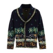 Hawaiian Geborduurde Wol Vest Alanui , Multicolor , Heren