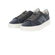 Casual Sneaker Schoenen voor Mannen Santoni , Gray , Heren