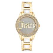 Gouden Damesmode Horloge Juicy Couture , Yellow , Dames