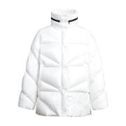 Witte Gewatteerde Jas Pinko , White , Dames