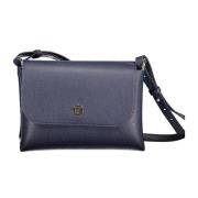 Blauwe Dames Schoudertas Verstelbaar Afneembaar Tommy Hilfiger , Blue ...