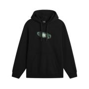 Hoodie met Capuchon Vans , Black , Heren