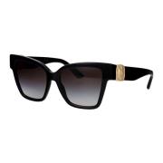 Stijlvolle zonnebril met model 0Dg4470 Dolce & Gabbana , Black , Dames