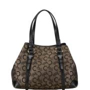 Pre-owned Canvas celine-bags Celine Vintage , Brown , Dames