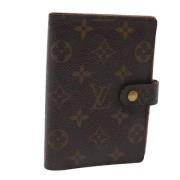 Pre-owned Canvas home-office Louis Vuitton Vintage , Brown , Dames