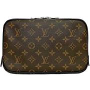 Pre-owned Canvas louis-vuitton-bags Louis Vuitton Vintage , Brown , Da...