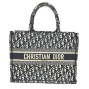 Pre-owned Fabric dior-bags Dior Vintage , Blue , Dames