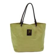 Pre-owned Nylon fendi-bags Fendi Vintage , Yellow , Dames