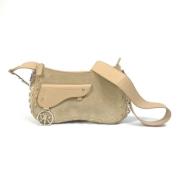 Pre-owned Leather dior-bags Dior Vintage , Beige , Dames