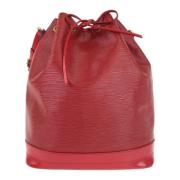 Pre-owned Leather louis-vuitton-bags Louis Vuitton Vintage , Red , Dam...