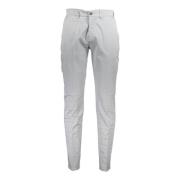 Grijze Katoenen Chinos Broek Harmont & Blaine , Gray , Heren