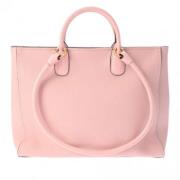 Pre-owned Leather totes Salvatore Ferragamo Pre-owned , Pink , Dames