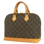 Pre-owned Fabric louis-vuitton-bags Louis Vuitton Vintage , Brown , Da...