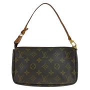 Pre-owned Canvas louis-vuitton-bags Louis Vuitton Vintage , Brown , Da...