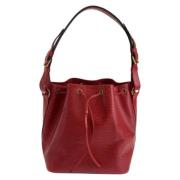 Pre-owned Leather louis-vuitton-bags Louis Vuitton Vintage , Red , Dam...