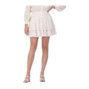 Belle Minirok Gebroken Wit Amaya Amsterdam , White , Dames