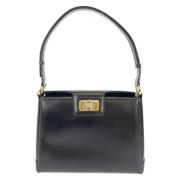 Pre-owned Leather gucci-bags Gucci Vintage , Black , Dames