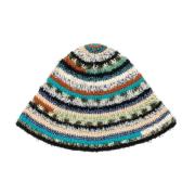 Geborduurde Madurai Bucket Hat Alanui , Multicolor , Heren