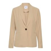 Celestsz Blazer Jas Cement Saint Tropez , Beige , Dames