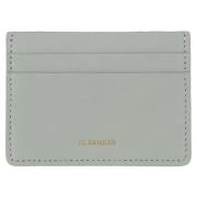 Leather wallets Jil Sander , Gray , Dames