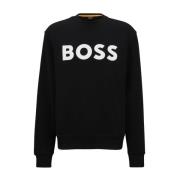 Klassieke Sweatshirts Boss , Black , Heren