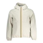 Sportieve Waterdichte Jas Beige K-Way , Beige , Heren