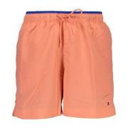 Heren Zwembroek Roze Geborduurd Tommy Hilfiger , Pink , Heren