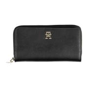 Portemonnees Kaarthouders Tommy Hilfiger , Black , Dames