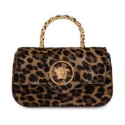 Schoudertas La Medusa Mini Versace , Brown , Dames