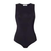 Blauwe Ink Classic Body Jil Sander , Blue , Dames