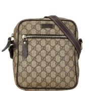 Pre-owned Canvas gucci-bags Gucci Vintage , Beige , Dames