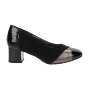 Hoogwaardige imitatieleer damesschoenen Cinzia Soft , Black , Dames