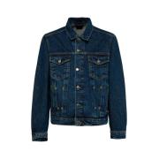 Denim Bomberjack Daily Paper , Blue , Heren