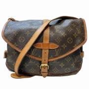 Pre-owned Canvas louis-vuitton-bags Louis Vuitton Vintage , Brown , Da...