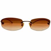 Pre-owned Metal sunglasses Celine Vintage , Brown , Dames