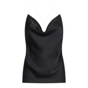 Onzichtbare Band Slip Top Y/Project , Black , Dames