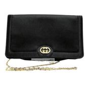 Pre-owned Canvas gucci-bags Gucci Vintage , Black , Dames