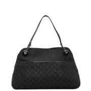 Pre-owned Canvas gucci-bags Gucci Vintage , Black , Dames