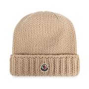 Stijlvolle Beige Hoeden Moncler , Beige , Dames