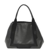 Pre-owned Leather handbags Balenciaga Vintage , Black , Dames