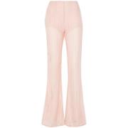 Stoffige roze broek Youssy Charo Ruiz Ibiza , Pink , Dames