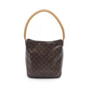 Pre-owned Canvas louis-vuitton-bags Louis Vuitton Vintage , Brown , Da...