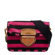 Pre-owned Canvas crossbody-bags Prada Vintage , Multicolor , Dames