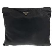 Pre-owned Canvas prada-bags Prada Vintage , Black , Heren