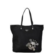 Pre-owned Canvas totes Prada Vintage , Black , Dames