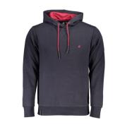 Blauwe Hoodie van Katoen met Borduursel U.s. Polo Assn. , Blue , Heren