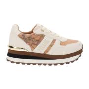 Dames Sneakers van Kunstleer Alviero Martini 1a Classe , Beige , Dames