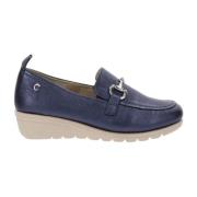 Leren Mocassins voor Dames Cinzia Soft , Blue , Dames